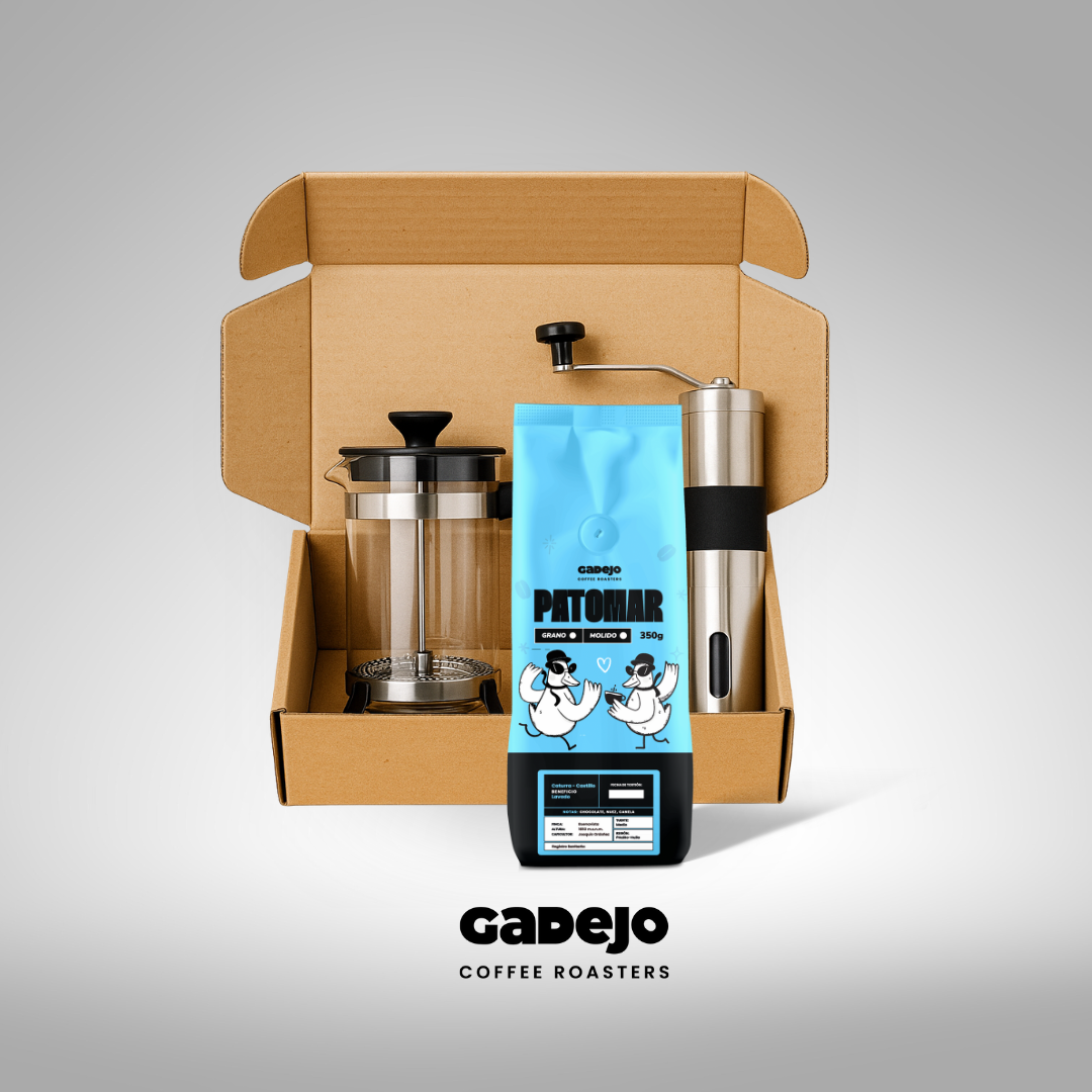 Kit Café Prensa Francesa + Molino + Café